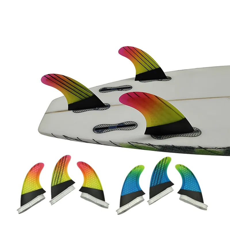 Barbatanas de prancha de surf tamanho m, barbatanas duplas, 2 barbatanas de surf, estabilizador de prancha de surf, upsurf fcs 2 barbatanas, núcleo de desempenho de fibra de carbono