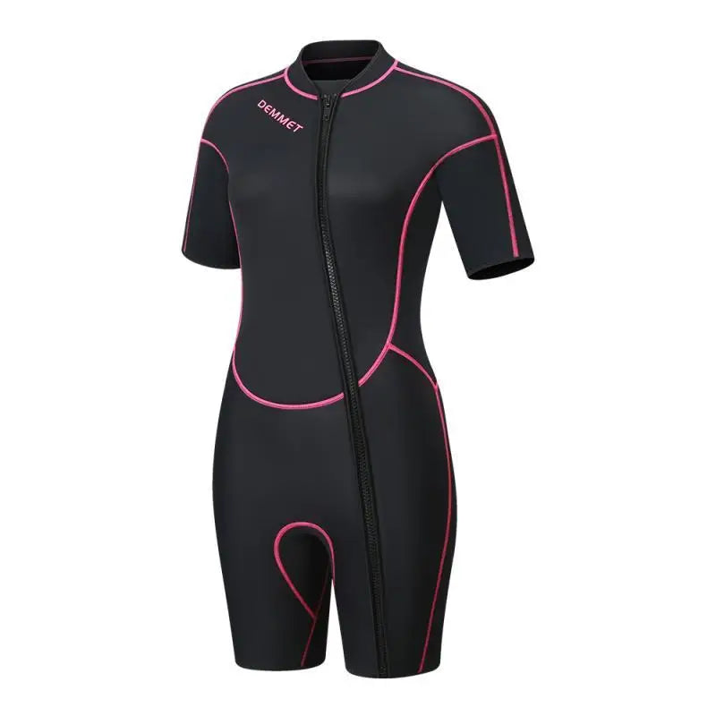 NEW Neoprene Wetsuit Men Women 1.5MM Keep Warm Swimming Diving Suit Bathing Suit Short sleeve Triathlon diver Surf Snorkeling