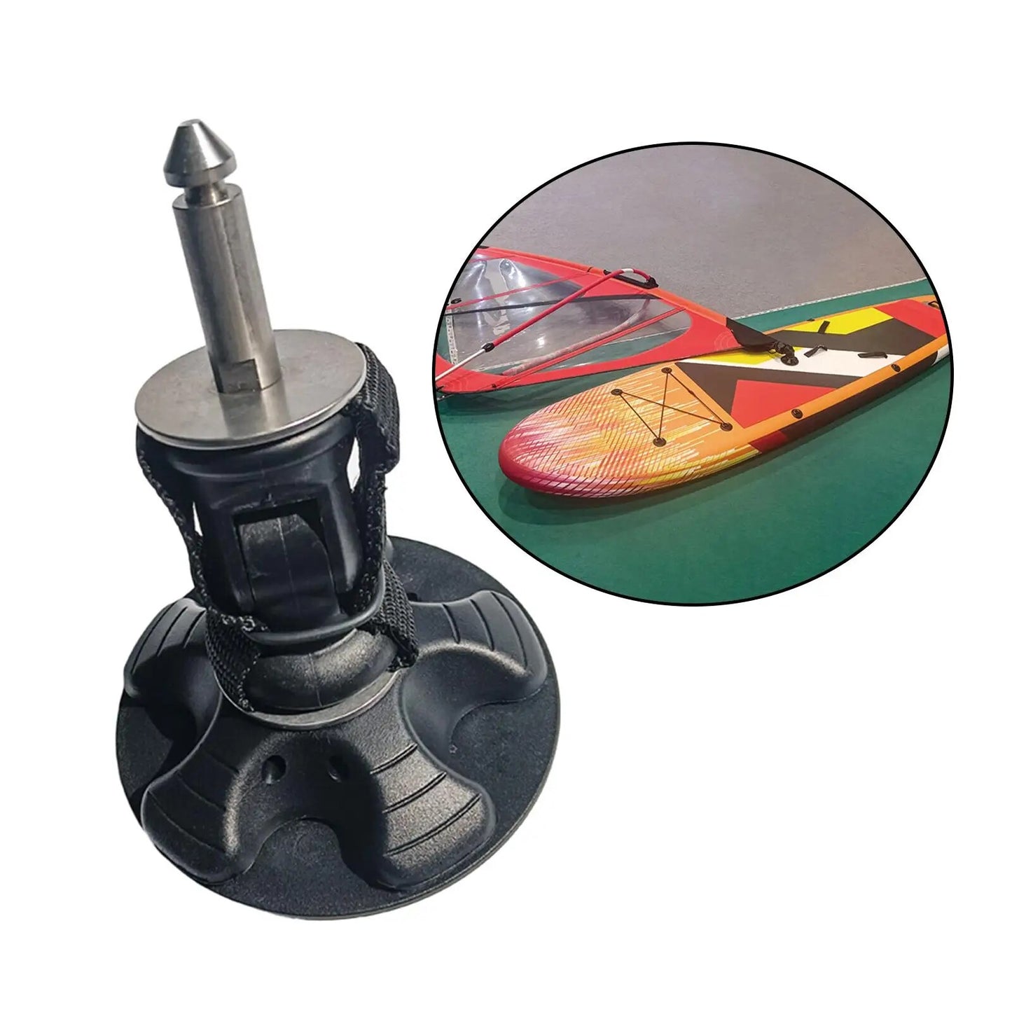 Windsurfing Mast Base Surfing Mast Base, Universal Good Performance, 360 Degree, Windsurf Surf Baseplate Joint Mast Base