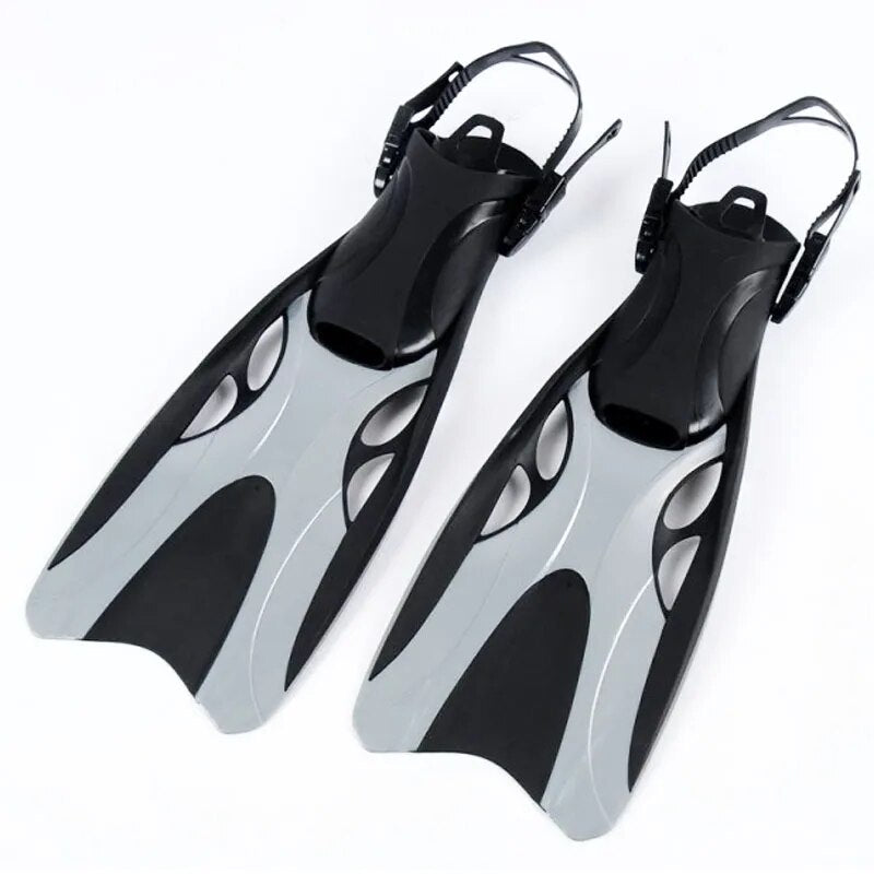 Professional Scuba Diving Fins Adult Adjustable Swimming Shoes Silicone Long Submersible Snorkeling Foot Monofin Diving Flippers