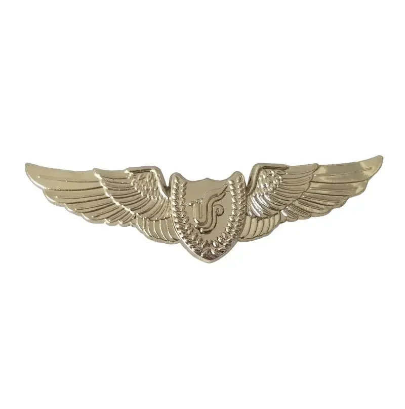 Pilot Flight Officer Wings  Badge Navigation Airlines Civil Aviation Metal Badge Brooch Pins Medal of Challenge Coins