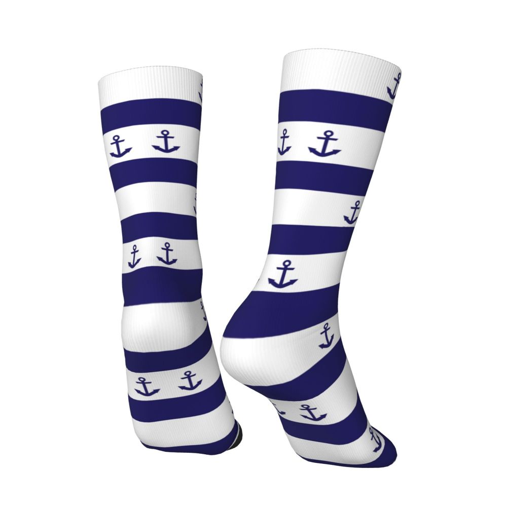 Cool Work Like A Captain Party Like A Pirate Socks Men Women Warm 3D Printed Nautical Skull Sailor Sports Basketball Socks