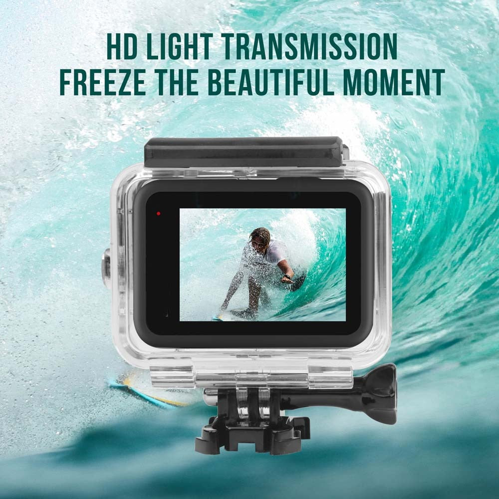 Waterproof Case for GoPro Hero 11 10 9 Black Accessories 60M Diving Housing Cover Protector Underwater Shell Go Pro 10 9 Camera