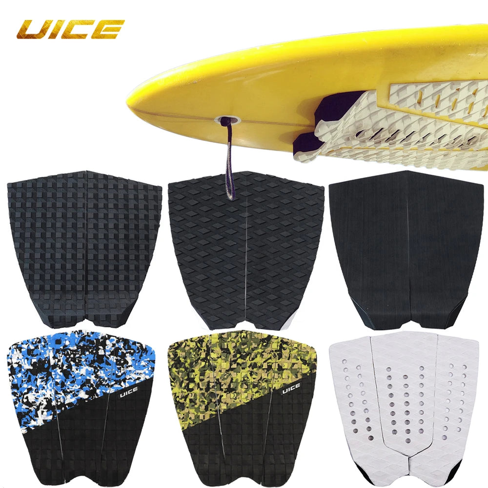 Surf Surfboard Traction Pad Surf Board Deck Surf EVA Foam Deck Pad Anti-slip Grips Deck Pads Surf Accessories