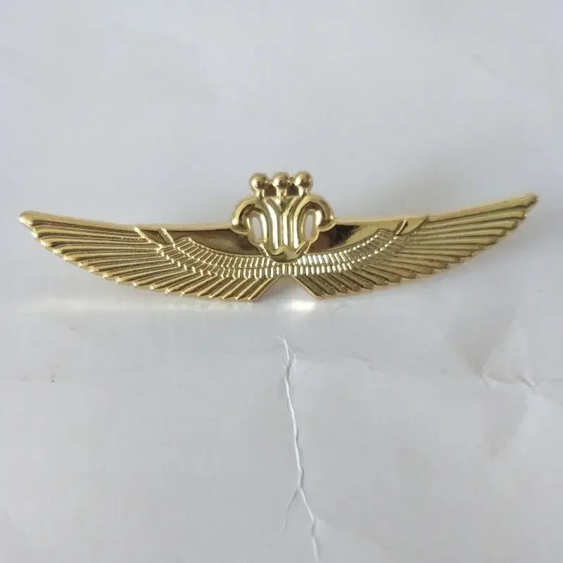 Pilot Flight Officer Wings  Badge Navigation Airlines Civil Aviation Metal Badge Brooch Pins Medal of Challenge Coins