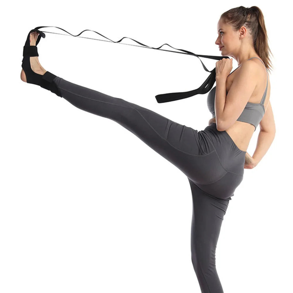 Yoga ligamento alongamento cinto pé tornozelo correção conjunta esportes corda pé reabilitação cinta fasciite plantar treinamento de perna