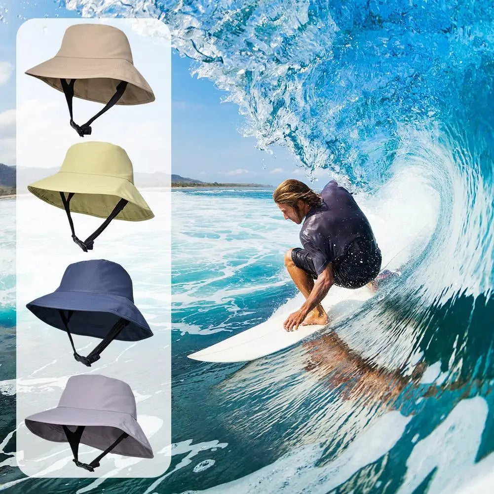 Summerbeach Sun Protection Surfing Hat For Men Fashion UV-proof Sun Hat Summer Light And Breathable Outdoor Fisherman Hat Z9K9