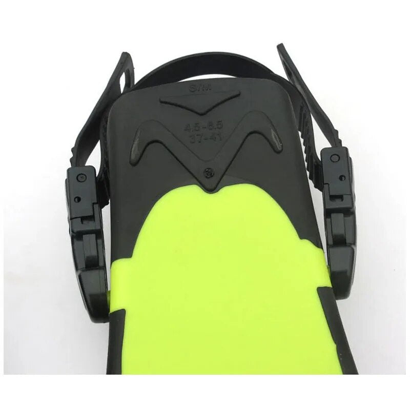 Professional Scuba Diving Fins Adult Adjustable Swimming Shoes Silicone Long Submersible Snorkeling Foot Monofin Diving Flippers