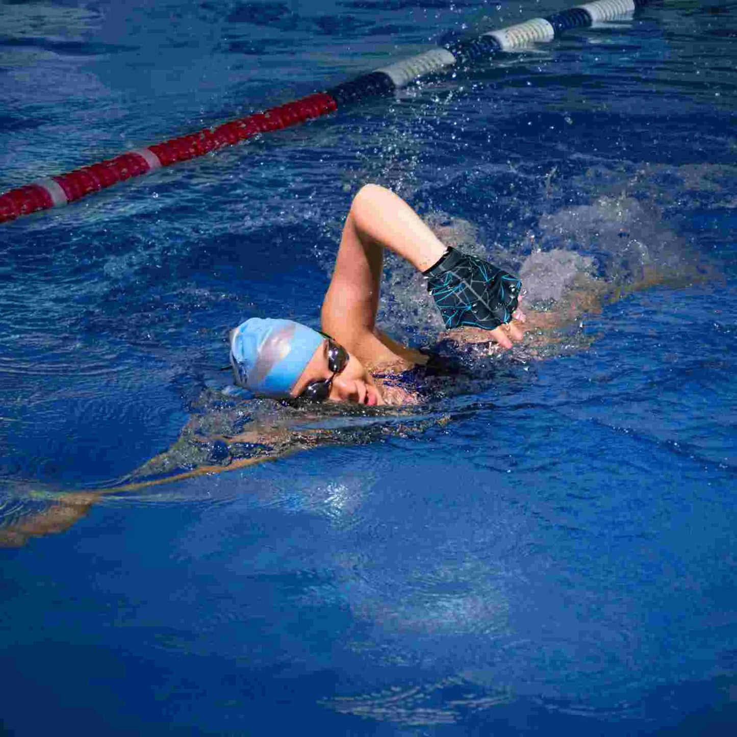 Meia pata mergulho luvas esportivas natação aquática adereços esportivos piscina luvas de neoprene treinamento suprimentos para homens e mulheres