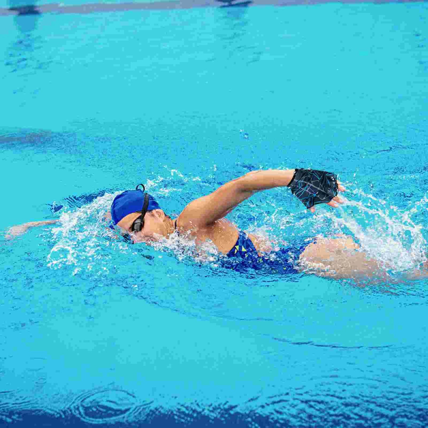 Meia pata mergulho luvas esportivas natação aquática adereços esportivos piscina luvas de neoprene treinamento suprimentos para homens e mulheres