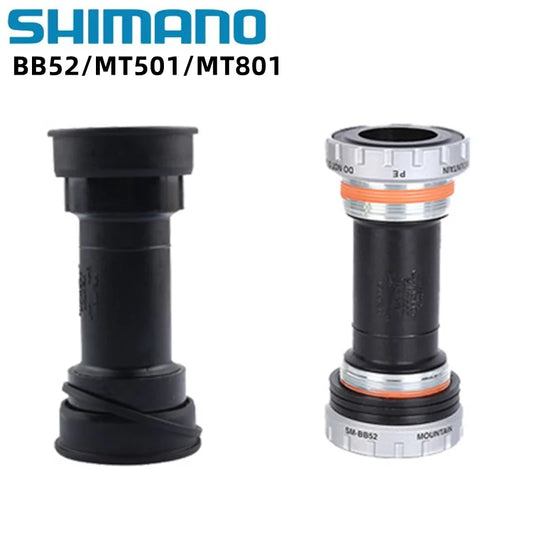 Shimano deore xt slx mt800 mt801 bb52 mt501 bb93 68mm/73mm mt500 89.5/92mm imprensa bb mtb suporte inferior para m5100 m6100 m7100