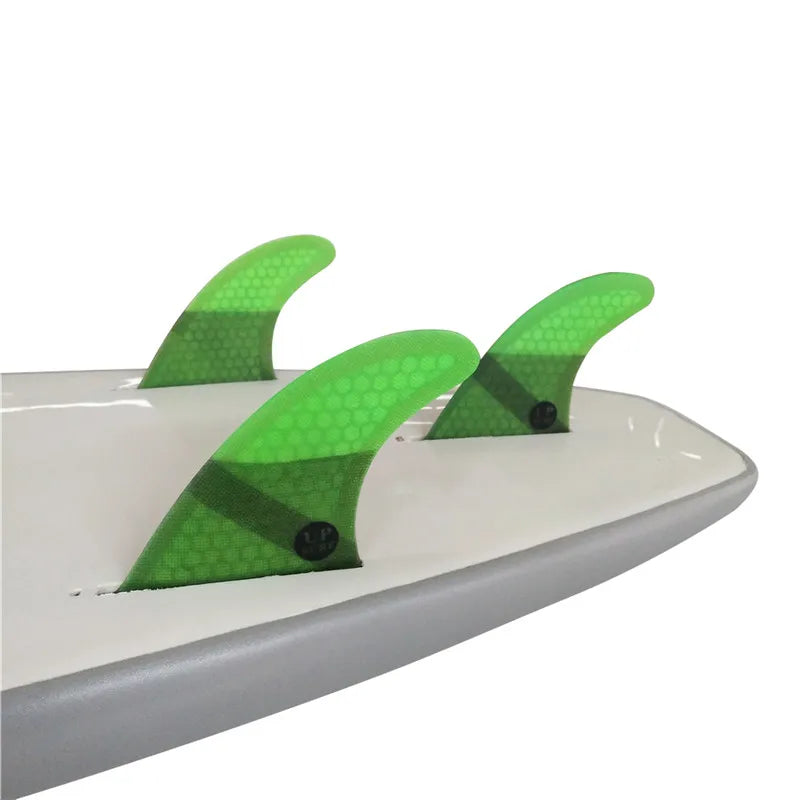 UPSURF FUTURE Green FINS G3/G5/G7/AM2/GAM Surfboard Fins For Surf Accessories Thruster Quillas Surf Fins For Funboard Tri Fin