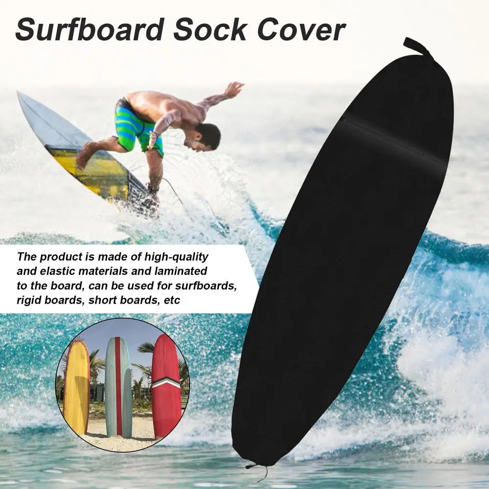 Surfboard Sock Cover Waterproof Protective Board Case 3 Sizes Waterproof And Dustproof Skis Cover Surfing Accessories for surf