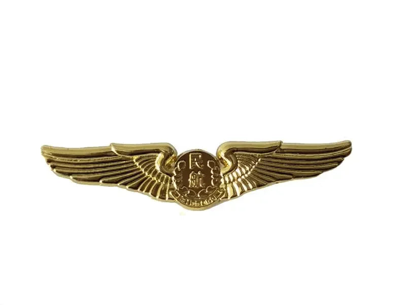 Pilot Flight Officer Wings  Badge Navigation Airlines Civil Aviation Metal Badge Brooch Pins Medal of Challenge Coins