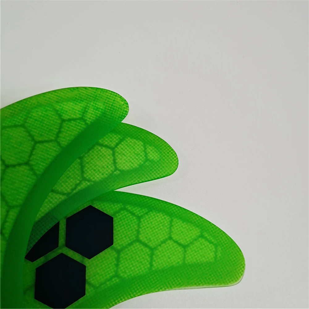 UPSURF FUTURE Green FINS G3/G5/G7/AM2/GAM Surfboard Fins For Surf Accessories Thruster Quillas Surf Fins For Funboard Tri Fin