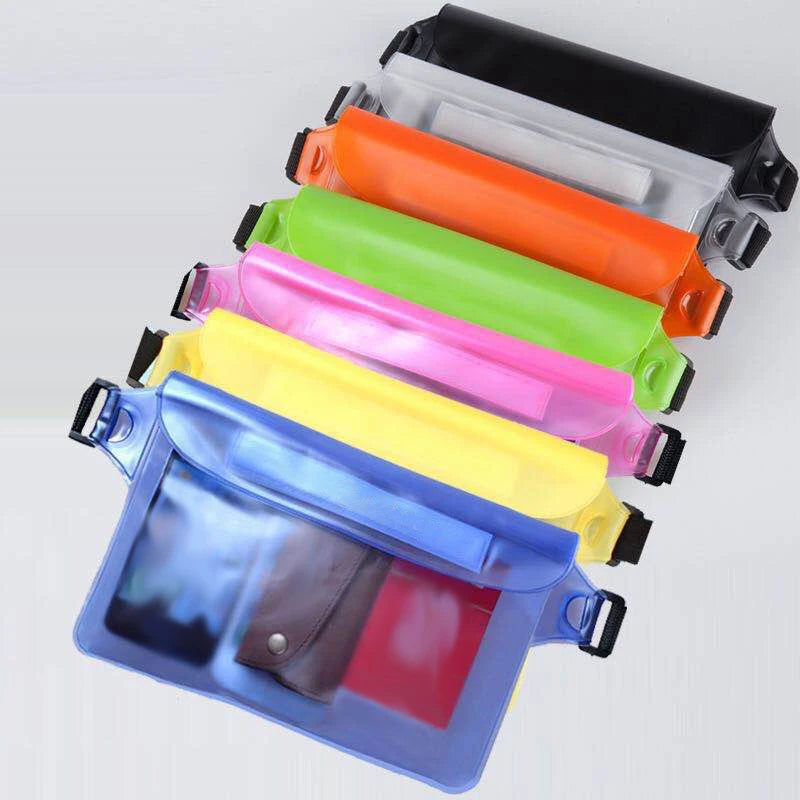 Waterproof Swimming Sealing Drift Diving Waist Pack Skiing Underwater Phone Case Cover Dry Shoulder Bag For Beach Boat Sport