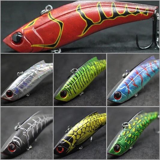 wLure Lipless Crankbait Fishing Lure 9cm 32g Heavy Saltwater Sea Fishing Wide Profile Tight Wiggle Action Long Casting L676L