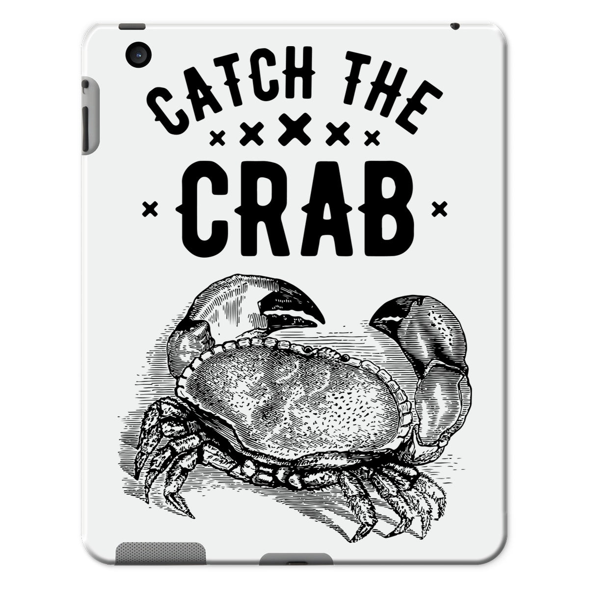 AQUA B&W - 07 - Catch the crab - Tablet Case