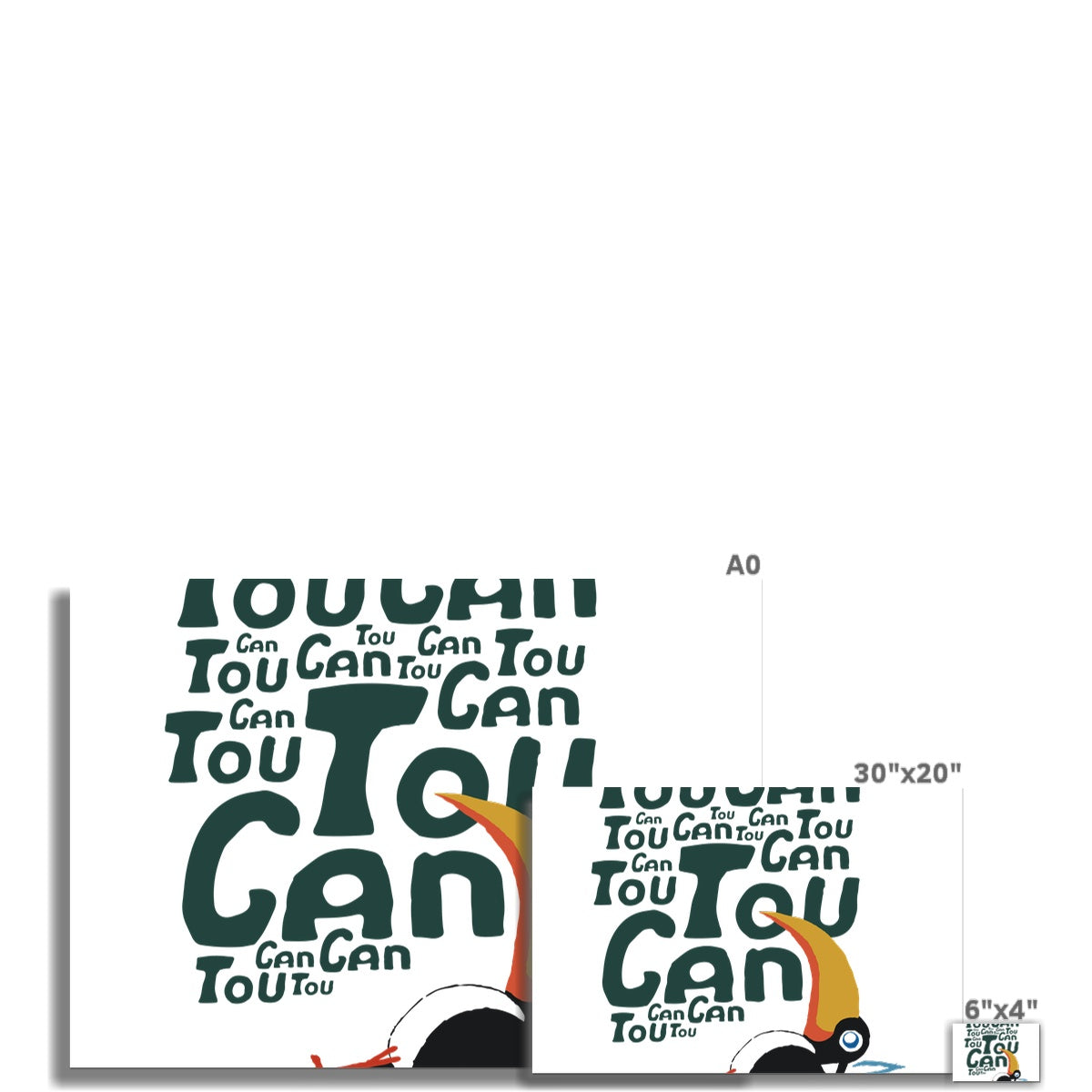 AQUA HMP2 - 09 - Toucan - Rolled Eco Canvas