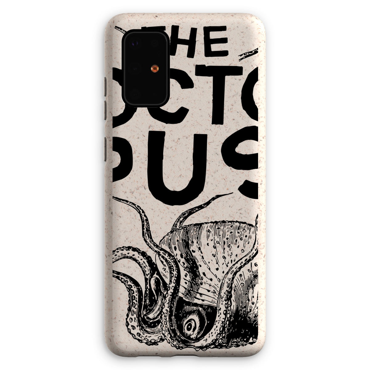 AQUA B&W - 03 - Octopus - Eco Phone Case