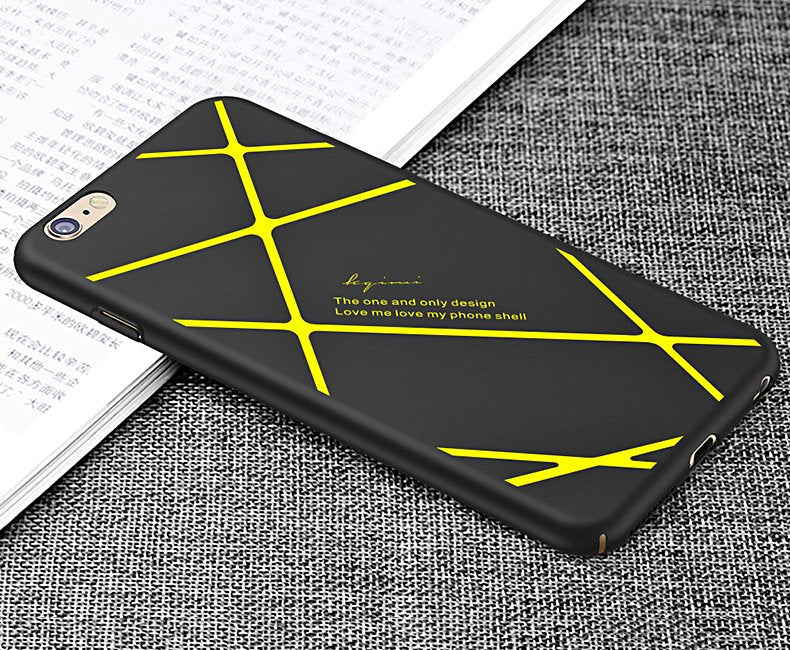 Crossed Rays iPhone Case