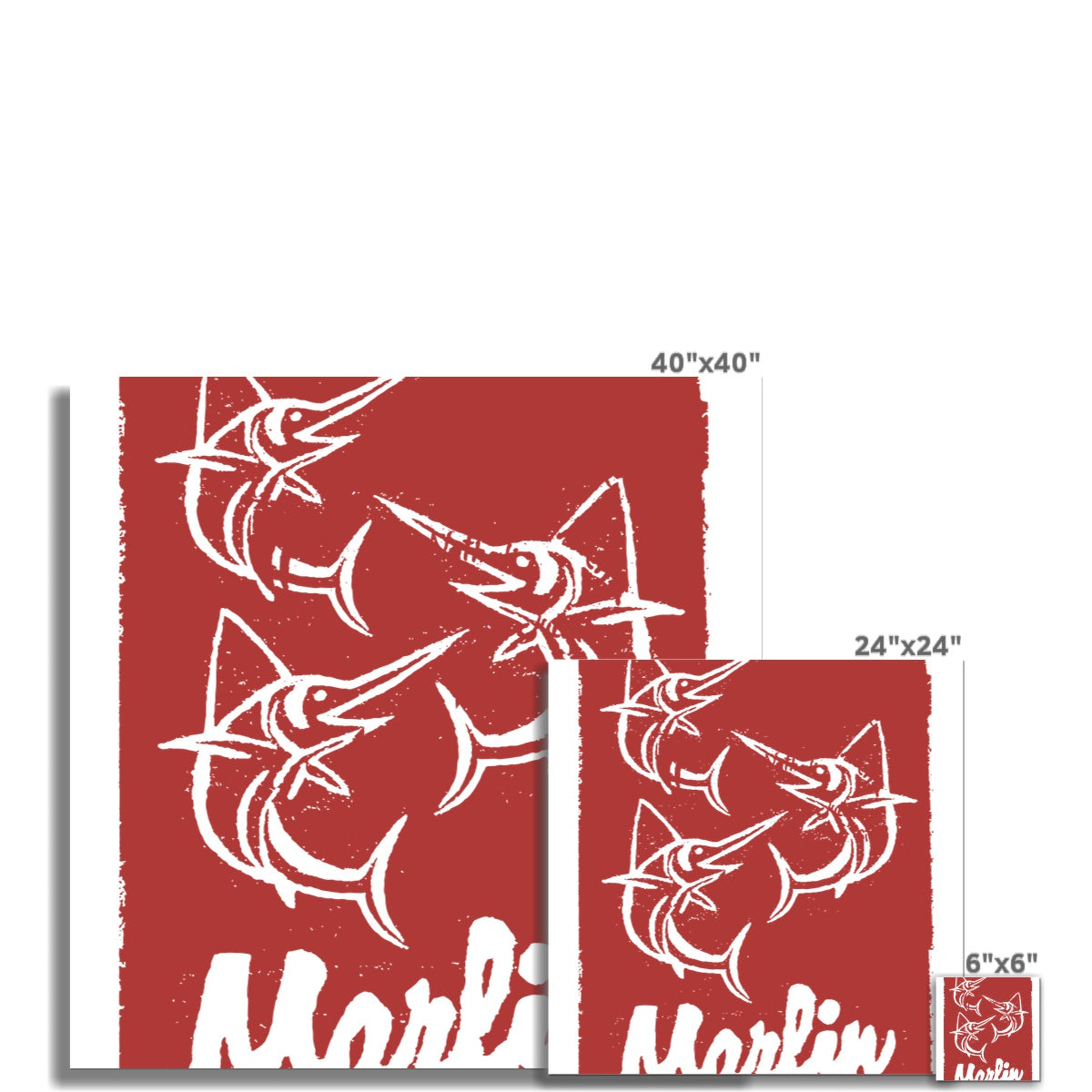 AQUA HMP2 - 07 - Marlin - Gerollte Öko-Leinwand