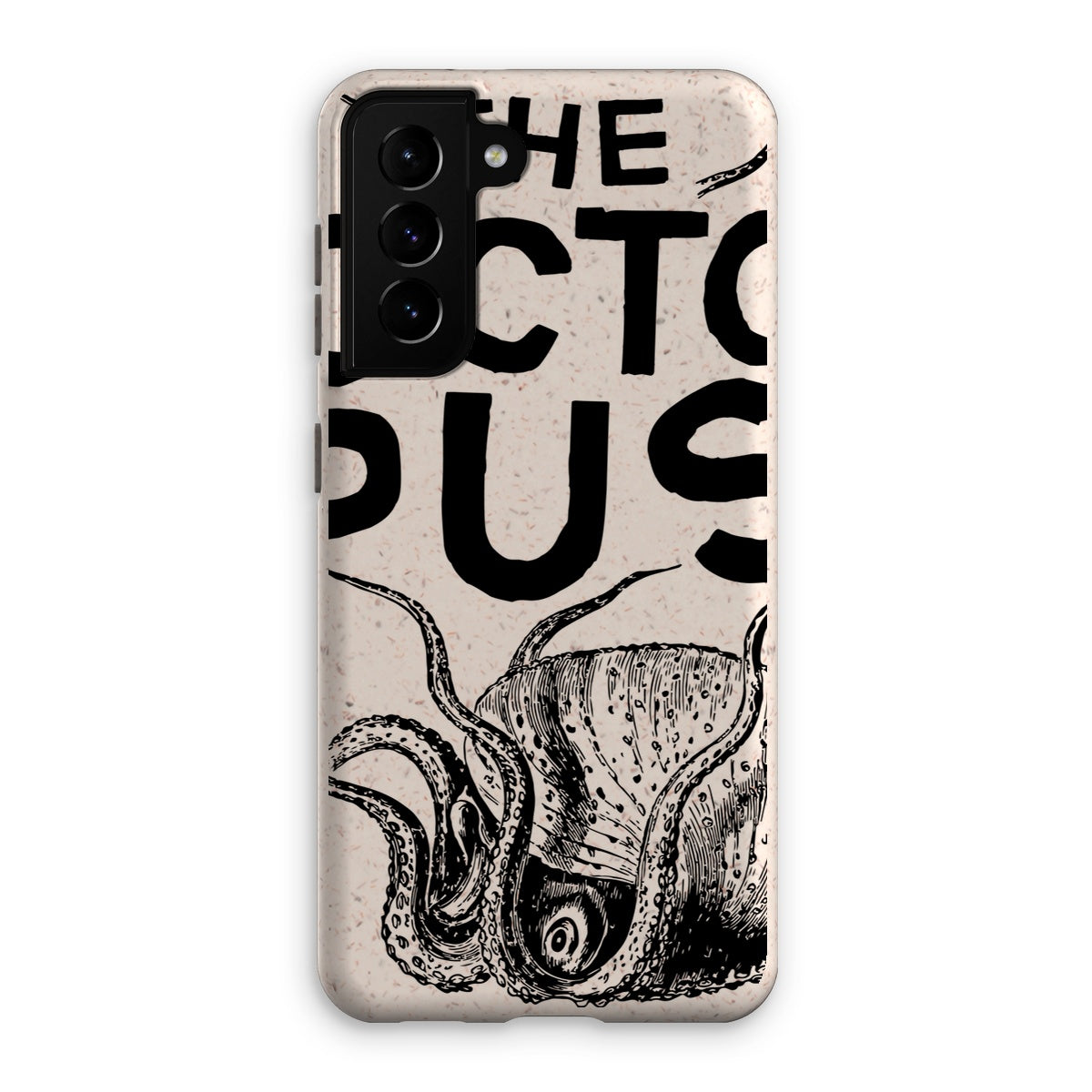 AQUA B&amp;W - 03 - Oktopus - Eco Phone Case