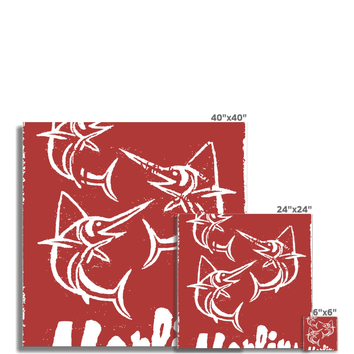 AQUA HMP2 - 07 - Marlin - Wandkunstposter