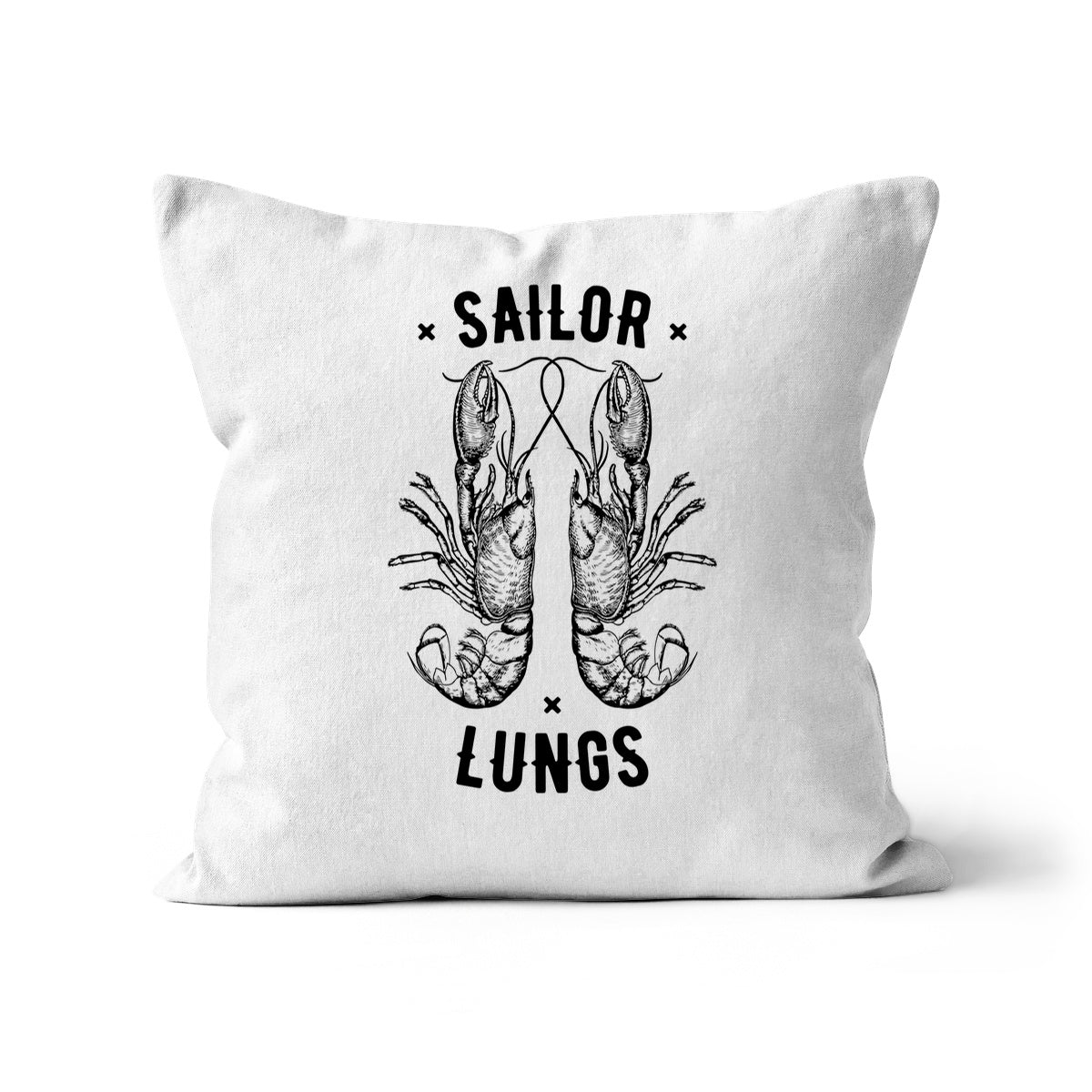 AQUA B&W - 06 - Sailing Lungs - Cushion