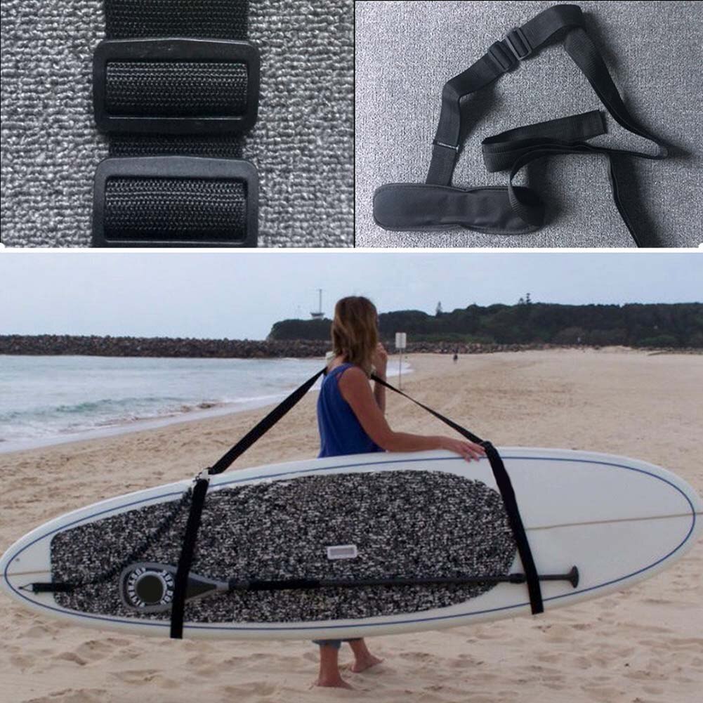 Windsurf ajustável stand up surf paddle board transportadora prancha alça de ombro carry sling para stand up paddle board
