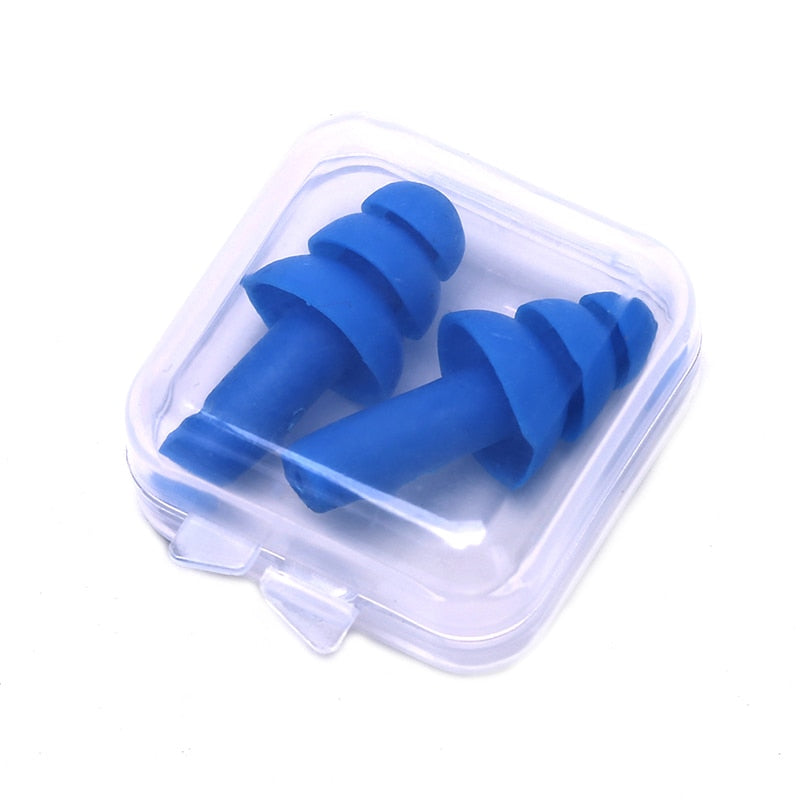 1/10 Paar wasserdichte Silikon-Ohrstöpsel zum Schwimmen für Erwachsene Schwimmer Kinder Tauchen Weicher Anti-Lärm-Ohrstöpsel