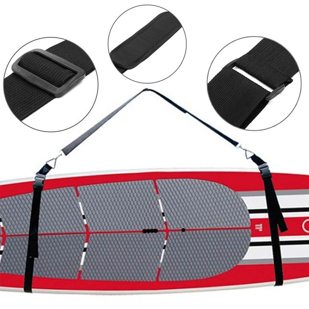 Windsurfen Verstellbarer Stand Up Surfing Surf Paddle Board Carrier Surfboard Schultergurt Trageschlaufe für Stand Up Paddle Board