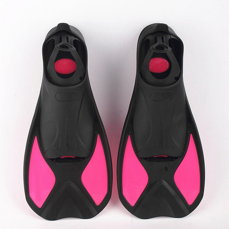 Snorkeling Diving Swimming Fins Adult/kids Flexible Comfort Swimming Fins Submersible Foot Children Fins Flippers Water Sports