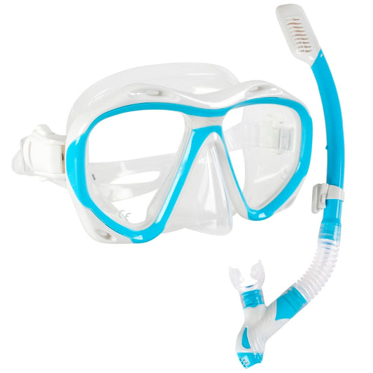 Marca subaquática profissional snorkels máscara de mergulho equipamentos óculos de proteção mergulho natação fácil respiração tubo conjunto