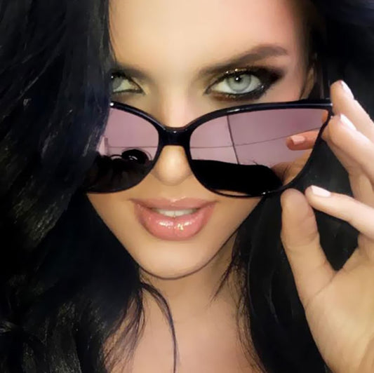 farbe luxus top mode cat eye brille sonnenbrille frauen markendesigner blau meer sonnenbrille dame weiblich oculos de sol UV400