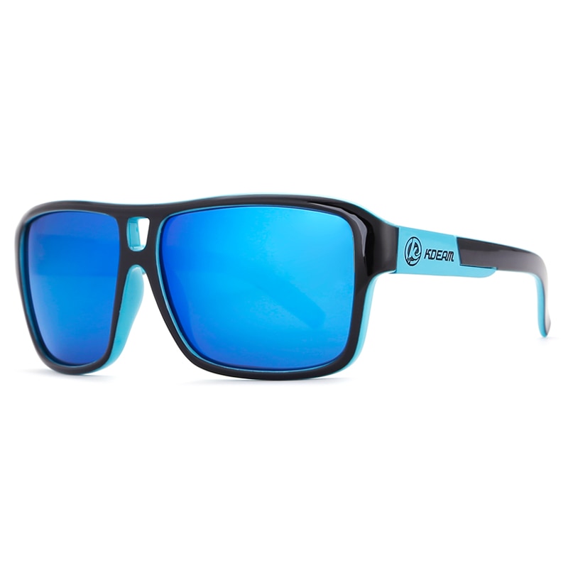 KDEAM Schützen Sie Ihre Augen Jams Polarisierte Sonnenbrille Herren Mattschwarz Sonnenbrille Herren Surf Sport Sonnenbrille Mit Paket KD520