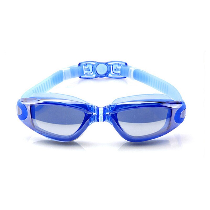 Electroplating UV Waterproof Anti fog Swimwear Eyewear Swim Diving Water Glasses Gafas Adjustable Swimming Goggles Women Men