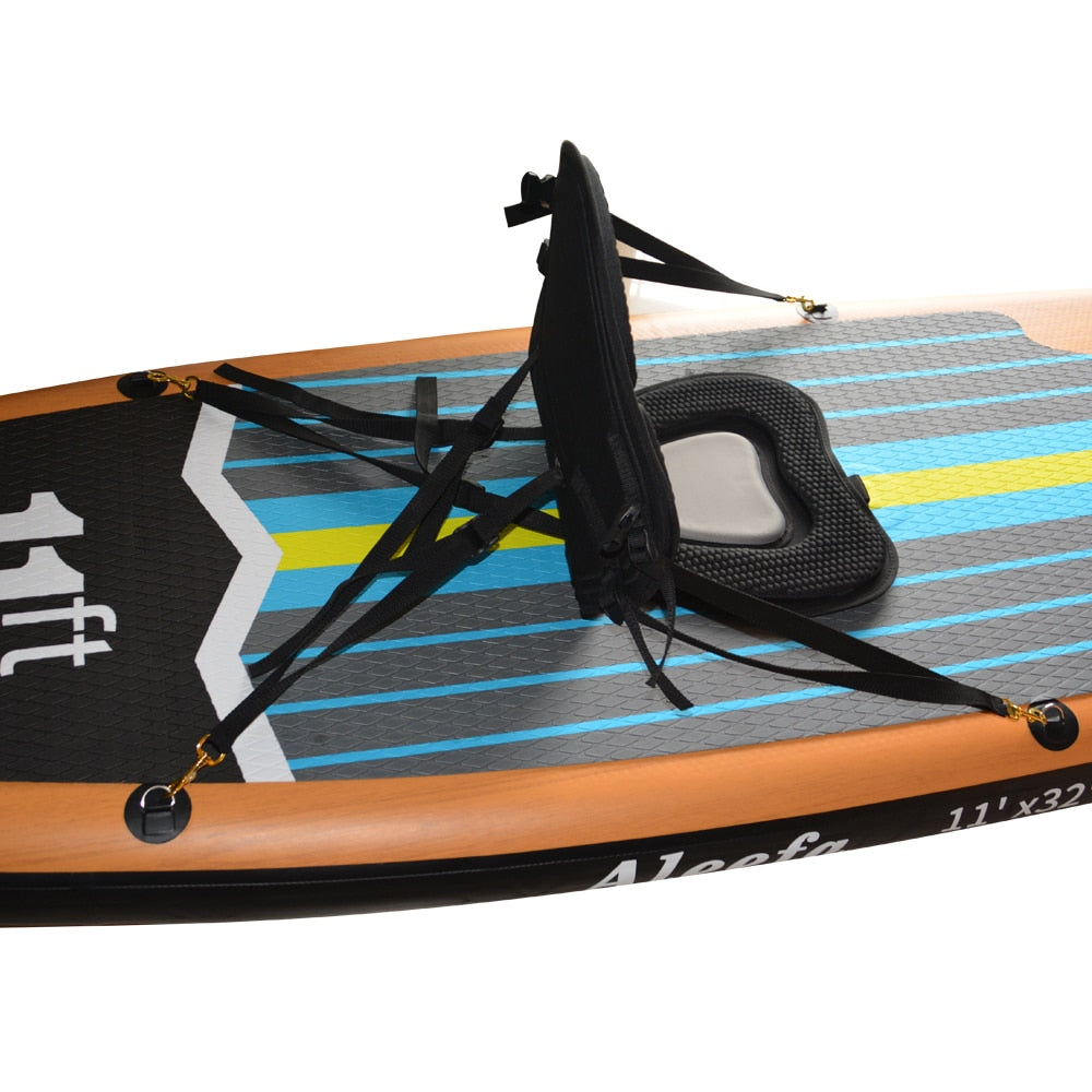 Assento de encosto para assento SUP Prancha de surf Adaptação de assento de caiaque inflável para barco de prancha de surf