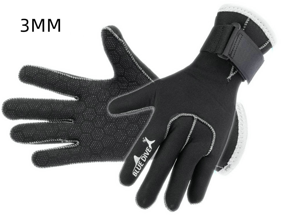 3MM Neoprene Swimming Gloves Snorkeling Diving Equipment Anti Scratch Keep Warm Spearfishing Scuba Kayaking Surf Hunting Gloves