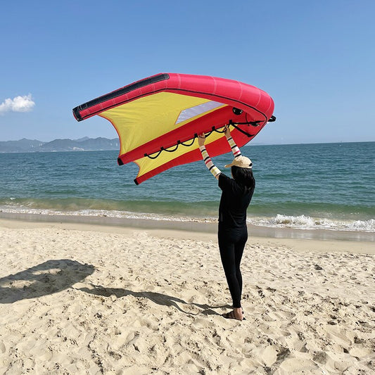 4m/5m/6m handheld inflável wingfoil windsurf asa folha wingboard kitesurf prancha de surf esporte aquático sup prancha de surf kw01