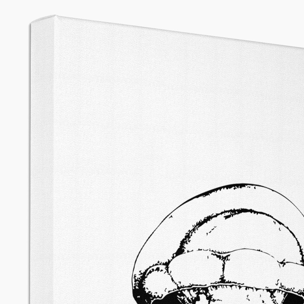 AQUA B&amp;W - 02 - Quallen - Eco Canvas