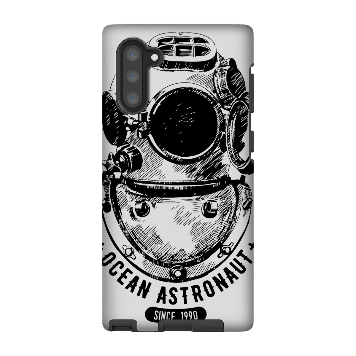 AQUA B&amp;W - 05 - Ozean-Astronaut - Robuste Handyhülle