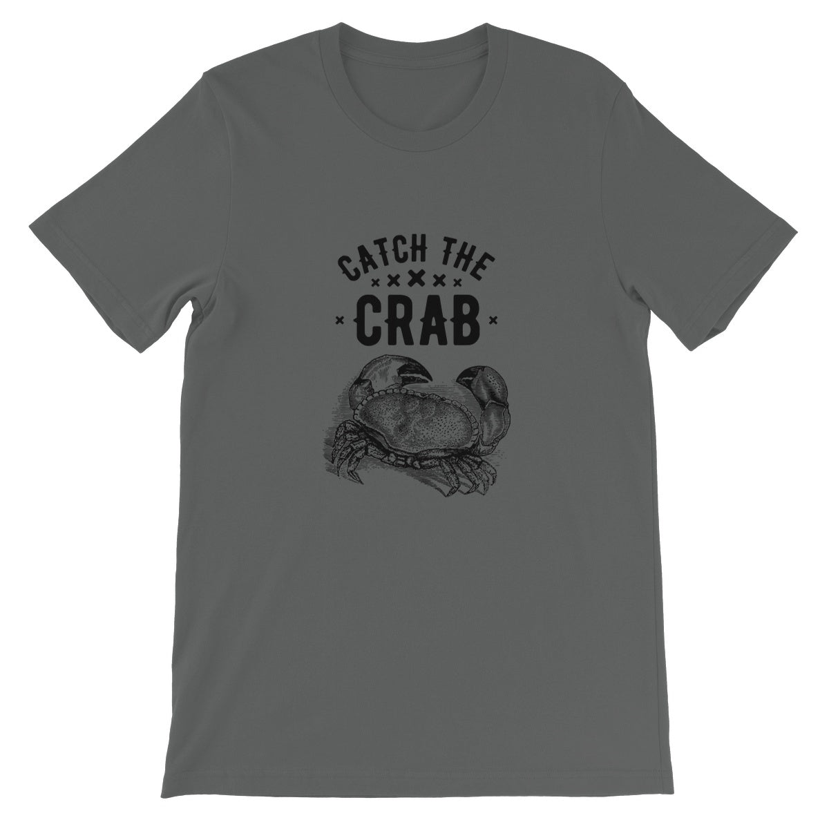 AQUA B&W - 07 - Catch the crab - Unisex Fine Jersey T-Shirt