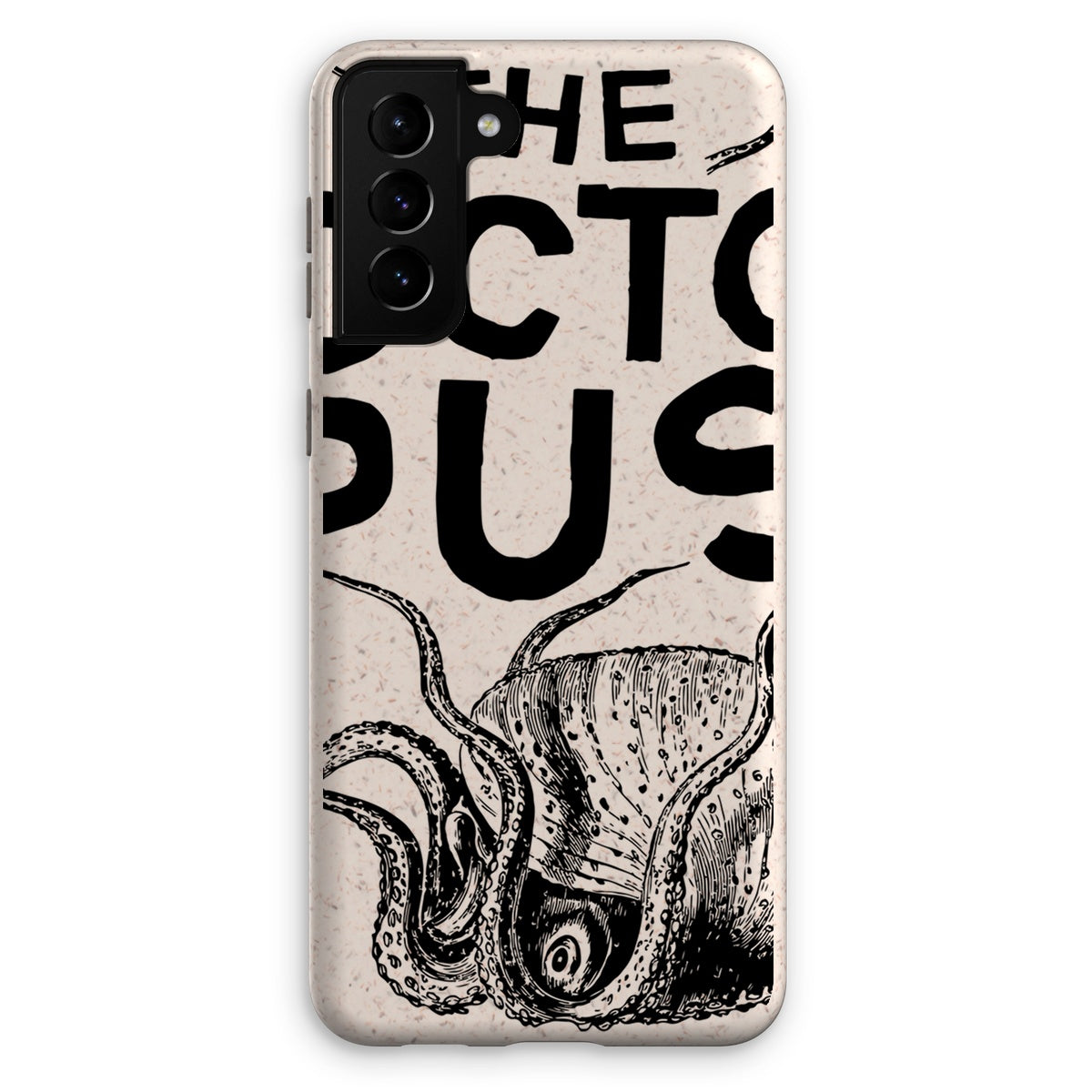 AQUA B&amp;W - 03 - Oktopus - Eco Phone Case