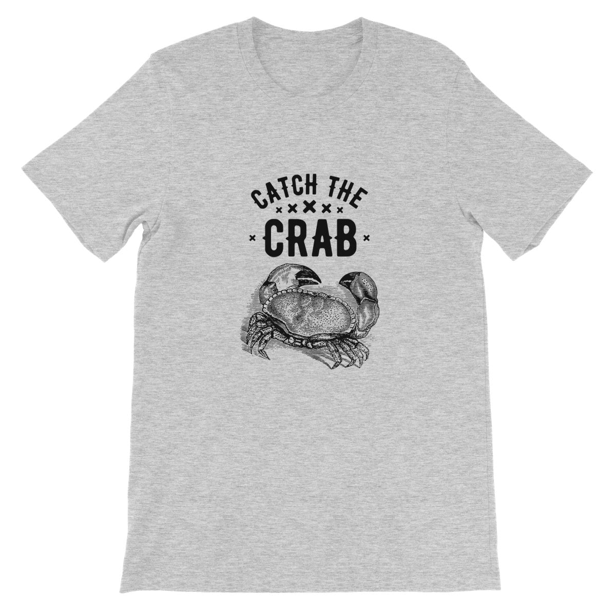 AQUA B&amp;W - 07 - Catch the crab - Camiseta Unissex Fine Jersey