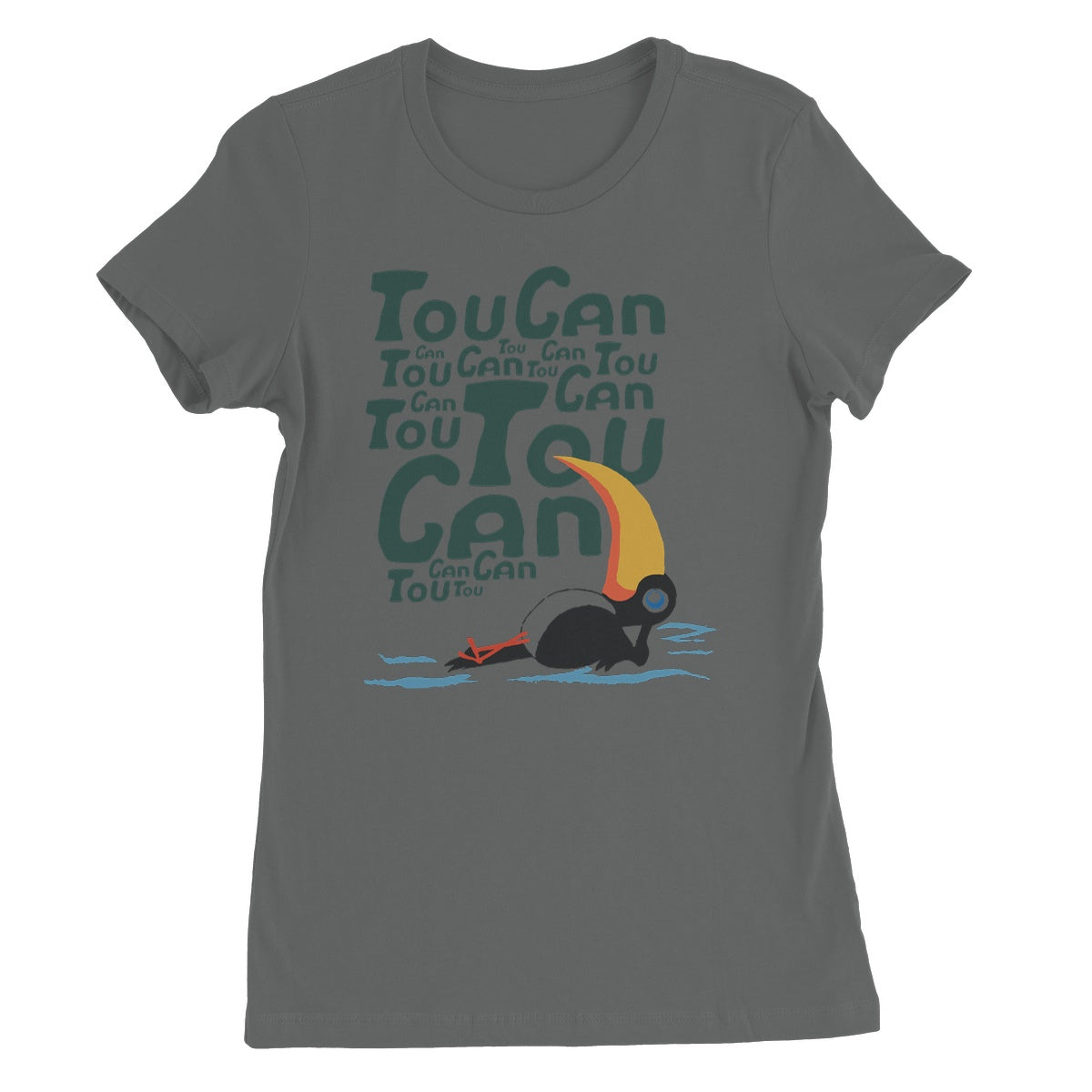 AQUA HMP2 - 09 - Tucano - Camiseta feminina de jérsei fino