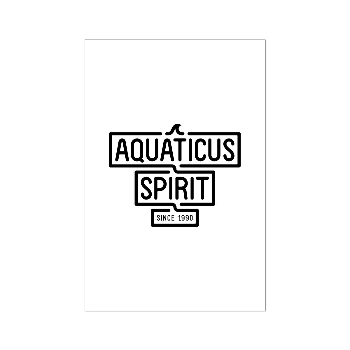 AQUA -  02 - Aquaticus Spirit - Rolled Canvas