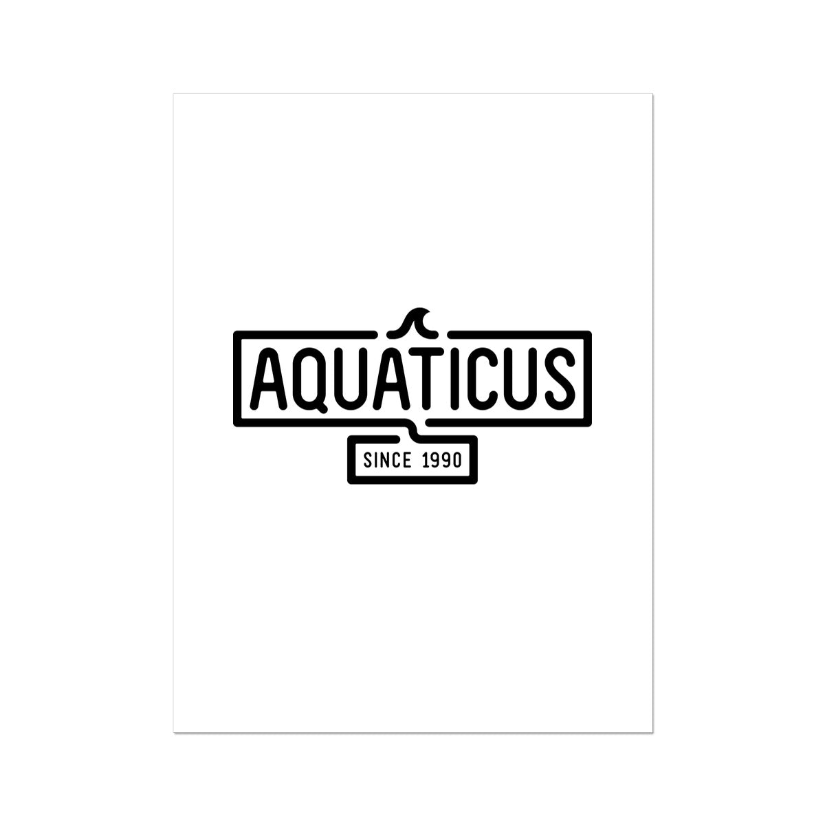 AQUA - 01- Aquaticus - Wall Art Poster
