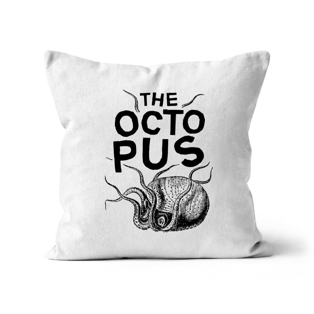 AQUA B&W - 03 - Octopus - Cushion