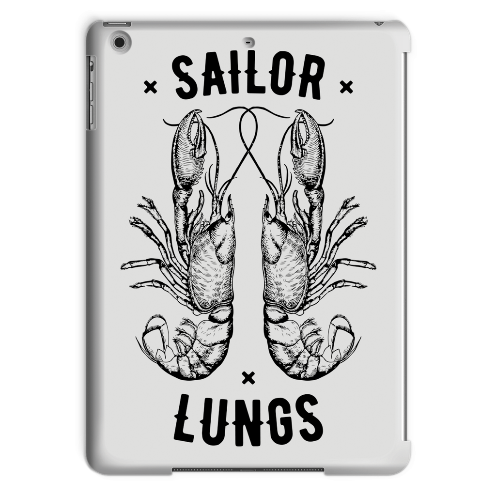 AQUA B&W - 06 - Sailing Lungs - Tablet Case-Phone & Tablet Cases-AQUATICUS